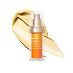 Murad Vita-C Glycolic Serum bottle closeup for brightening skin.