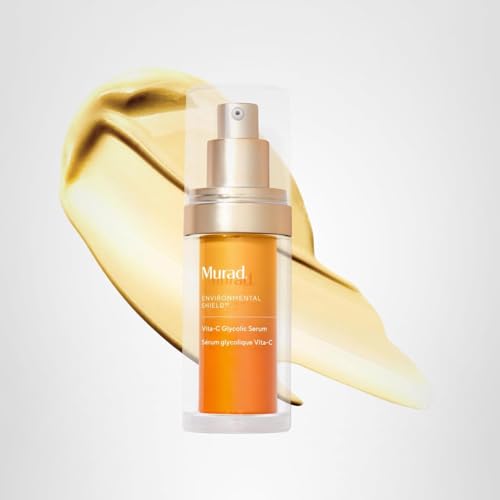Murad Vita-C Glycolic Serum glow after application shows brighter-looking skin.