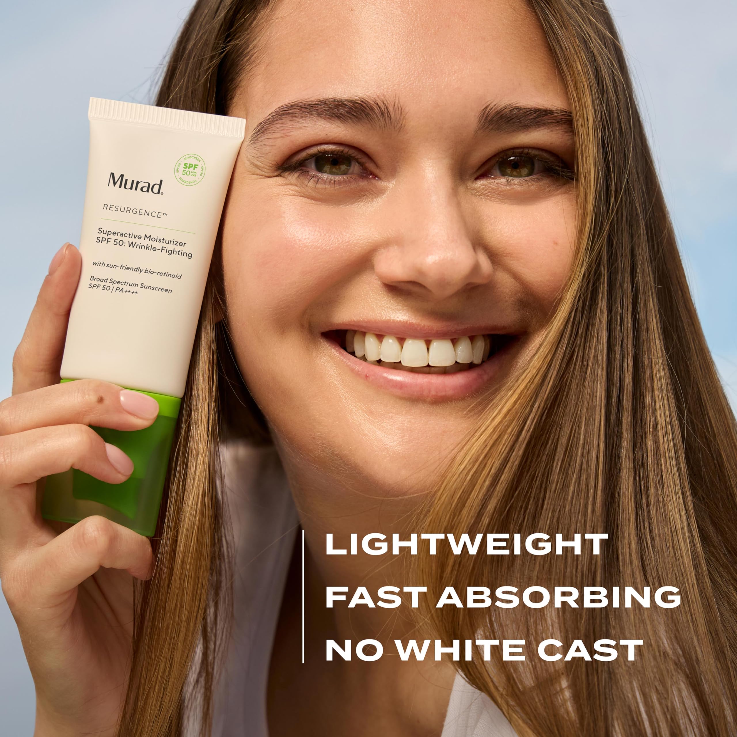 Murad wrinkle‑fighting bio‑retinoid closeup emphasizing smoothing benefits