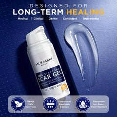 MURASAKI BEAUTY application on finger demonstrating easy spread and fast absorption