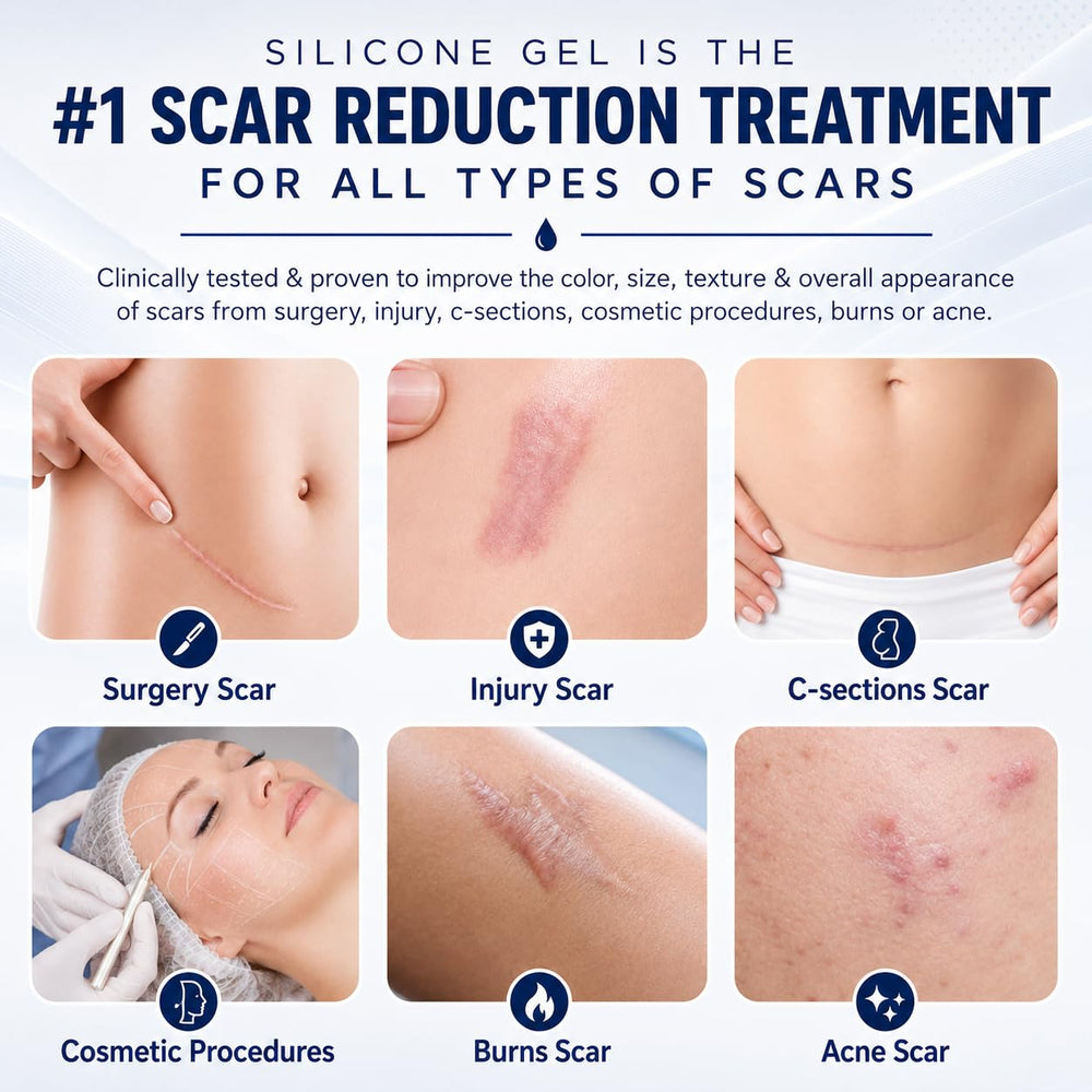 MURASAKI BEAUTY applied to C-section scar showing discreet daily care benefit