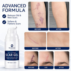MURASAKI BEAUTY gel texture close-up showing crystal-like non-greasy finish