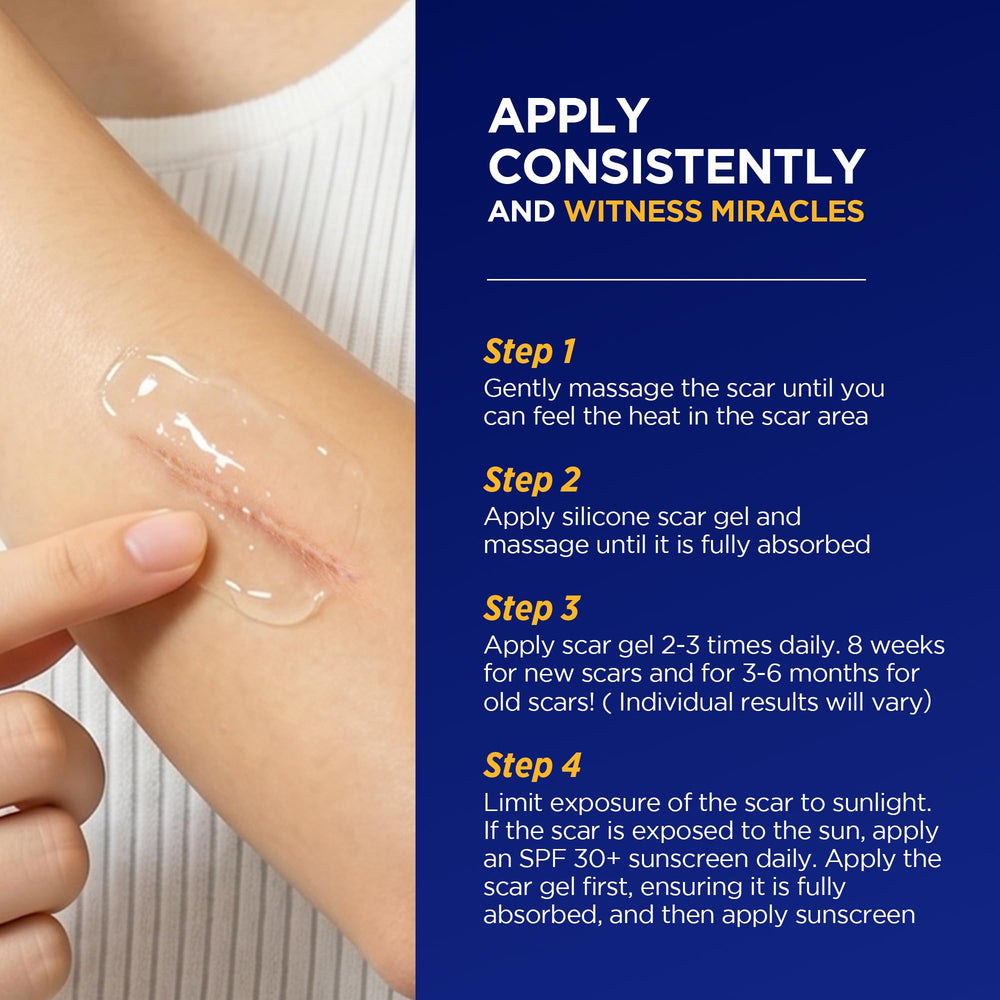 MURASAKI BEAUTY used on stretch mark area illustrating smoothing benefit