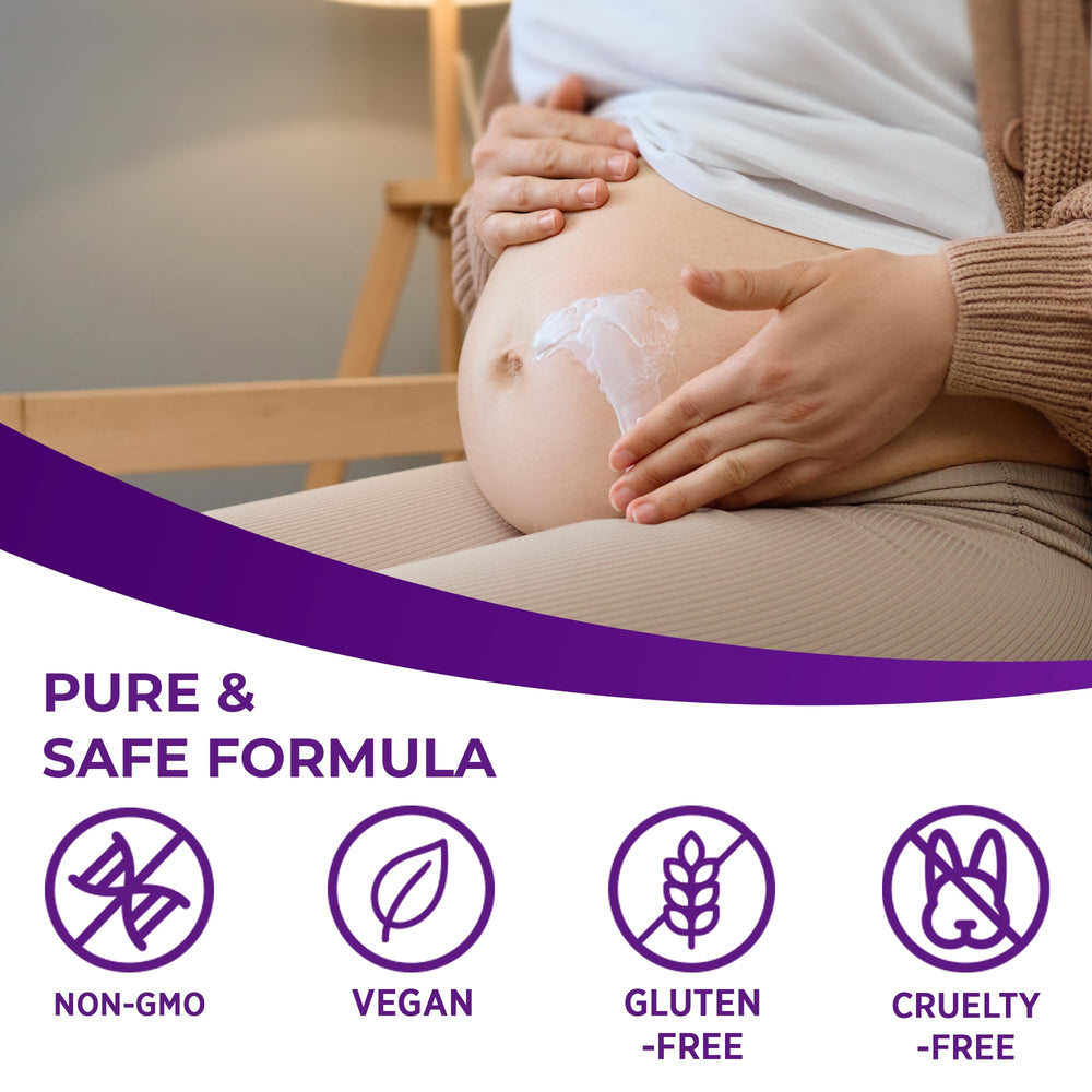 Murasaki Beauty postpartum-safe cream packaging and jar