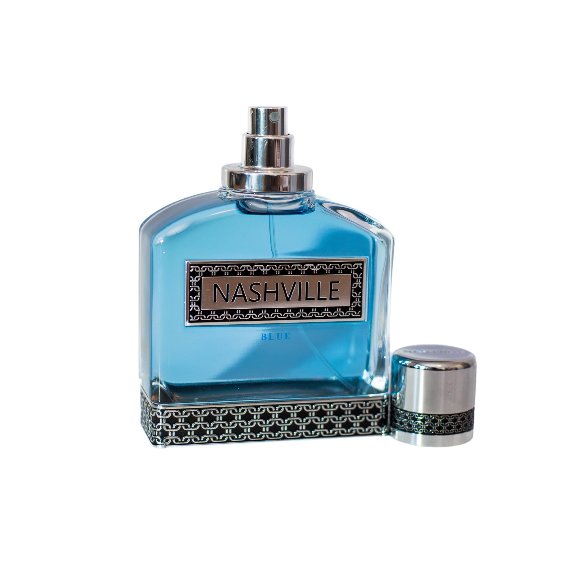 Murcielago Fragrances Nashville Blue base-notes close-up, woody amber and cedar for sophistication.