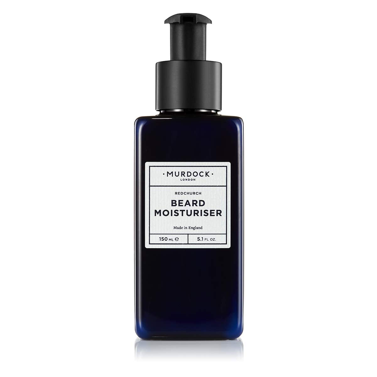 Murdock London beard moisturizer bottle pour for quick daily hydration and smooth beard.