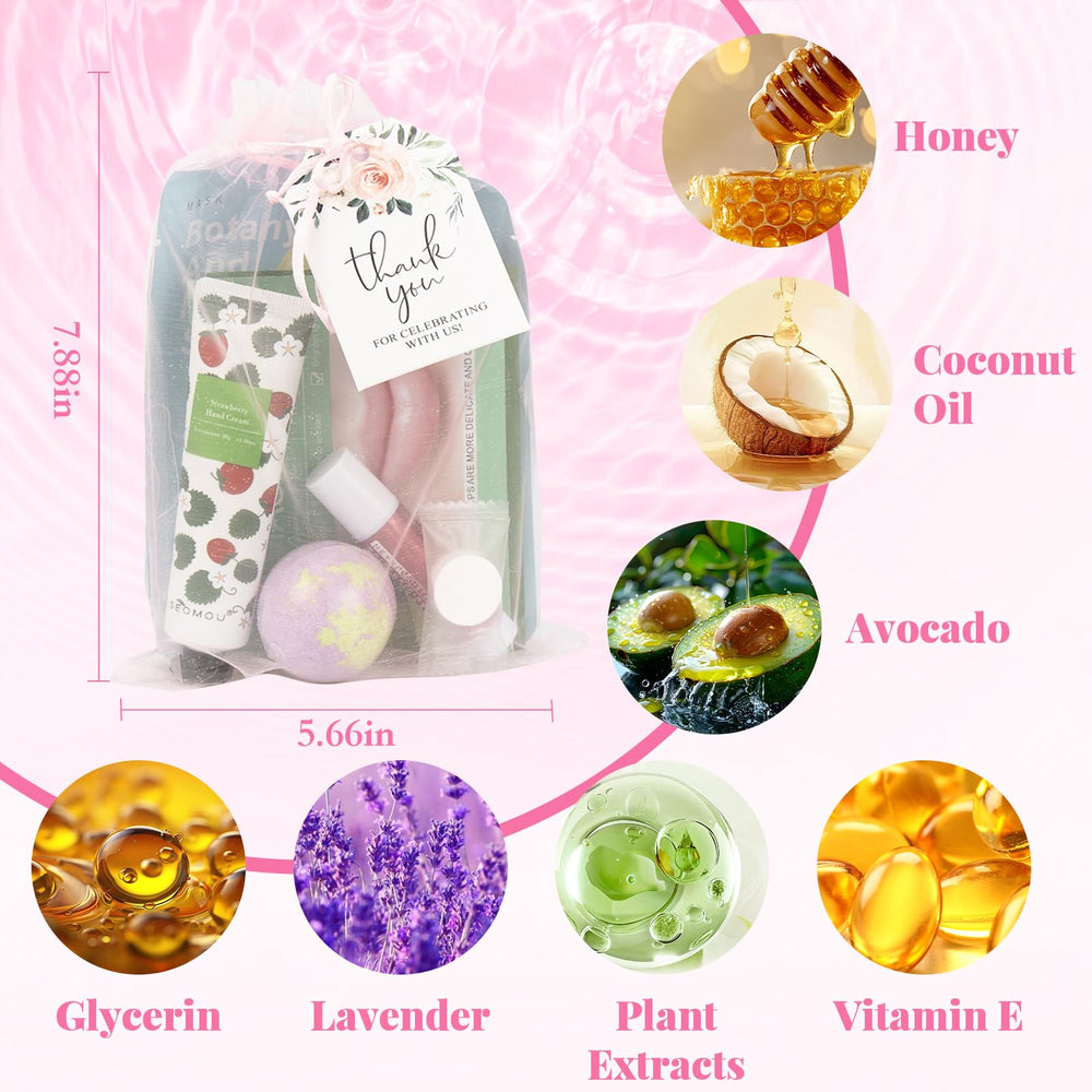 Murend spa party lip balm for moisture and shine.