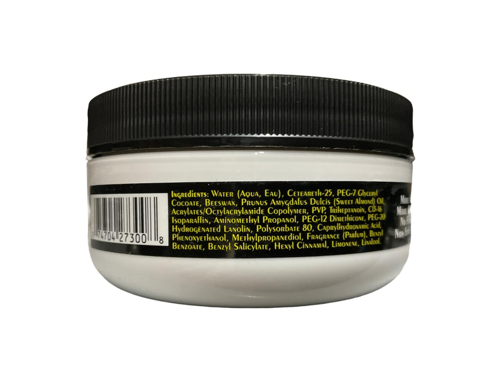 Murray's Edgewax Extreme Hold 4 oz 2-pack back view ideal for travel-ready grooming.