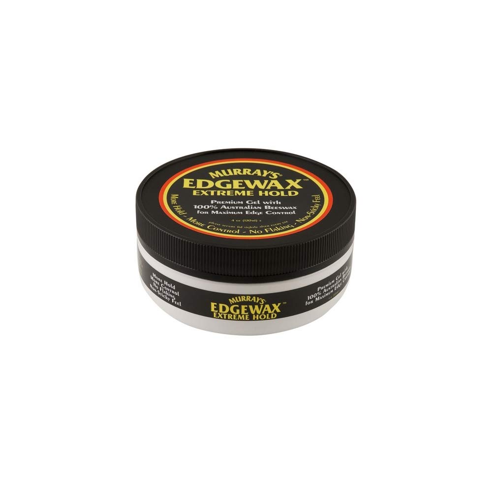 Murray's Edgewax Extreme Hold 4 oz 2-pack front view for strong textured styles.