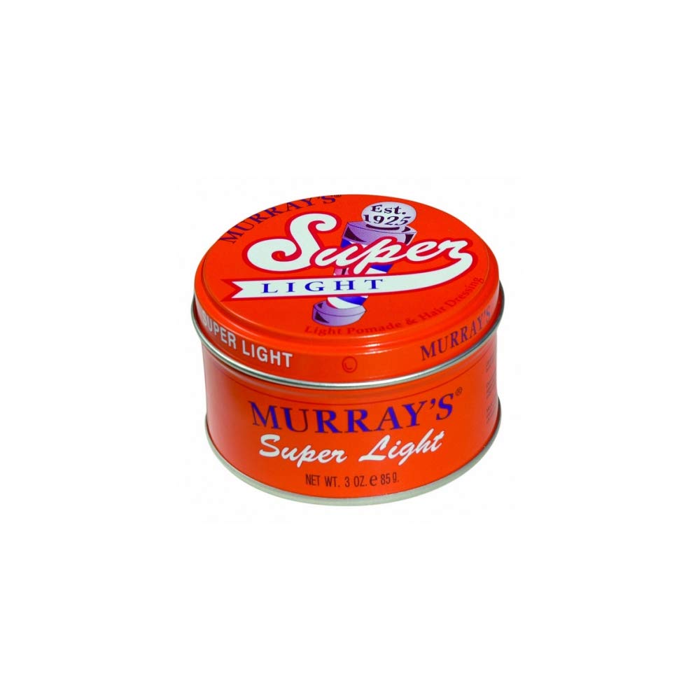 Murray's Super Light orange-black 3oz pack2 front view for easy daily styling
