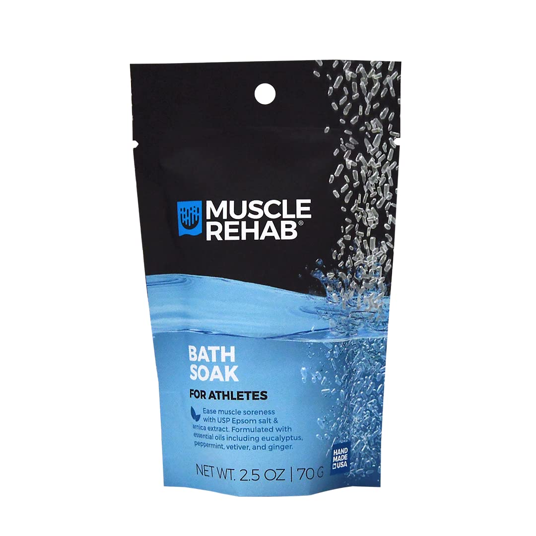 Muscle Rehab aroma infusion packet featuring clary sage for tension relief
