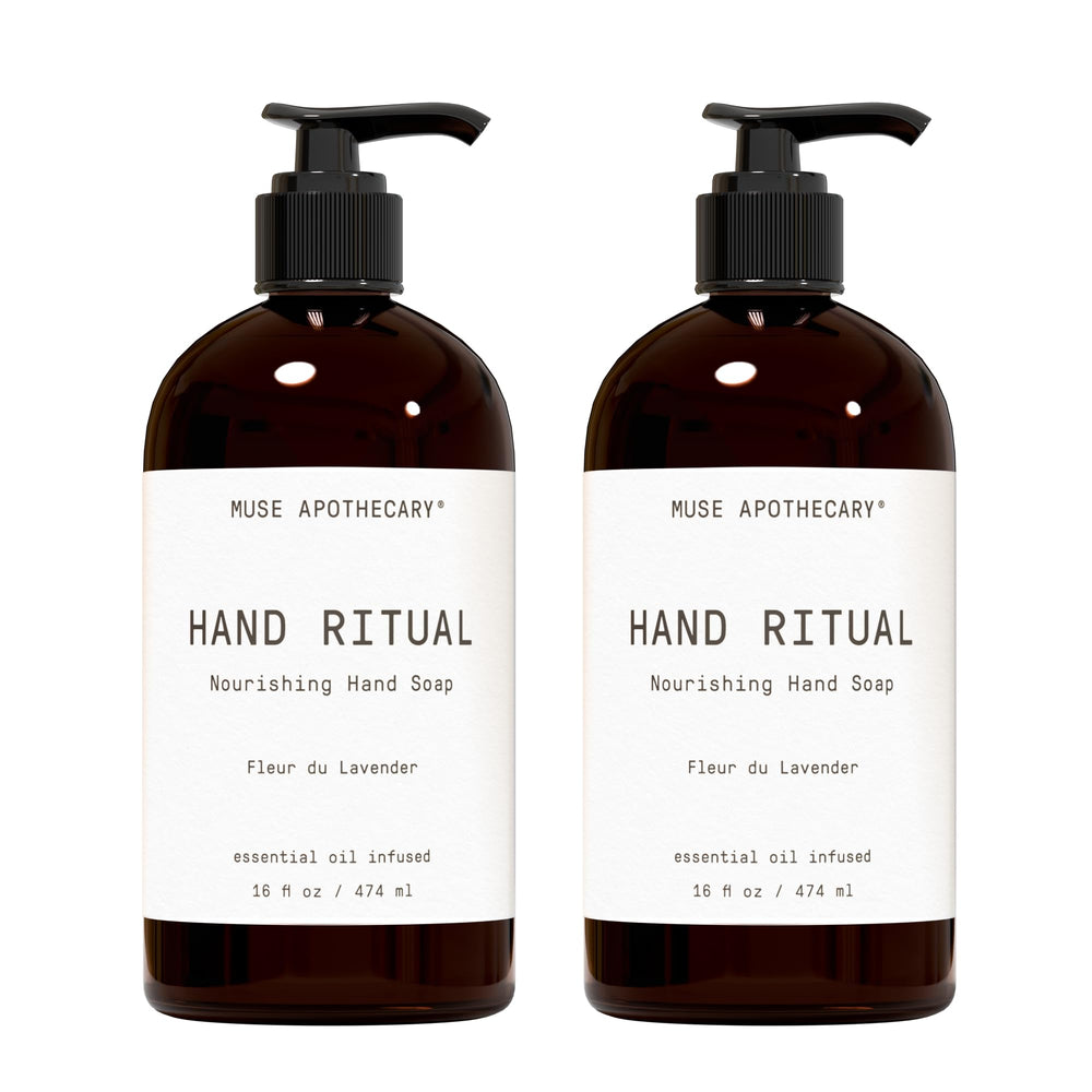 Muse Apothecary Hand Ritual bottle-pump for daily cleansing and skin-softening benefits