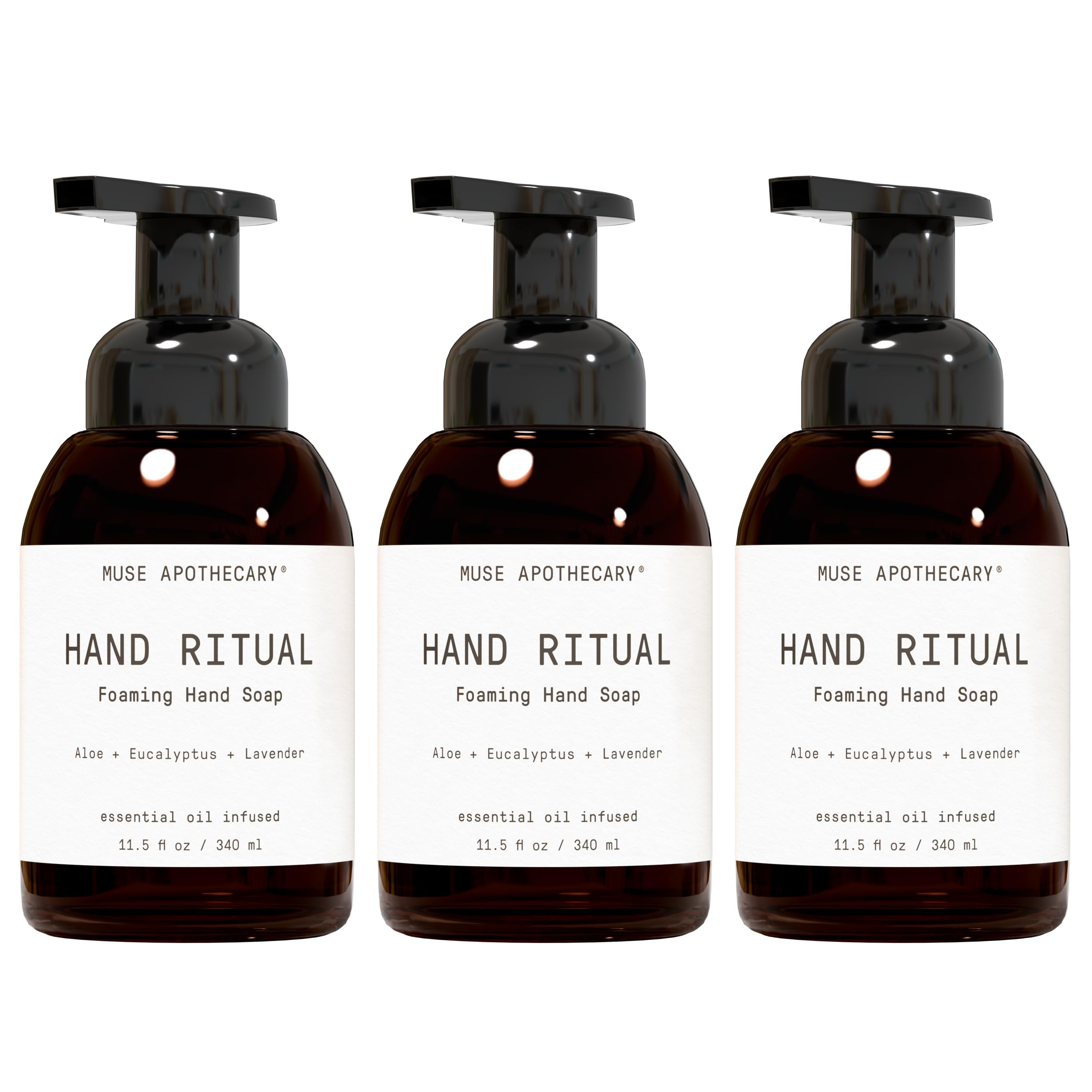 Muse Apothecary Hand Ritual bottle for daily hand cleansing and aromatherapy
