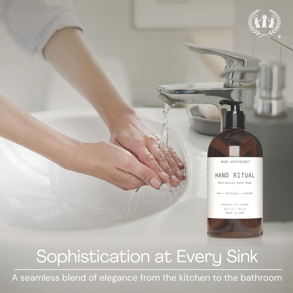 Muse Apothecary Hand Ritual USA-made tag emphasizes domestic production