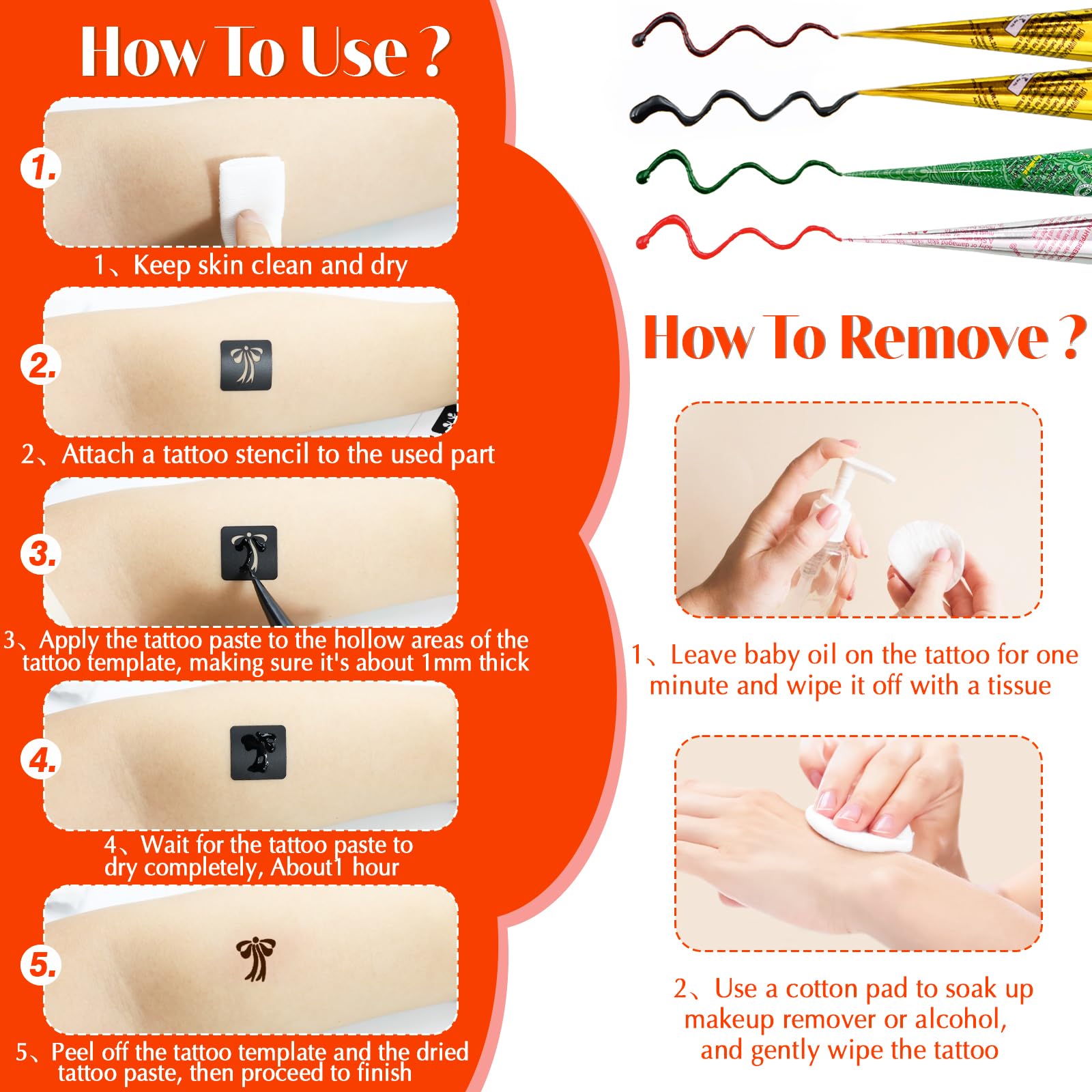 MuseLuxe gloves and cleaning supplies for safe, tidy application.