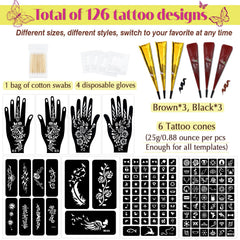 MuseLuxe ink bottles black and brown for versatile designs