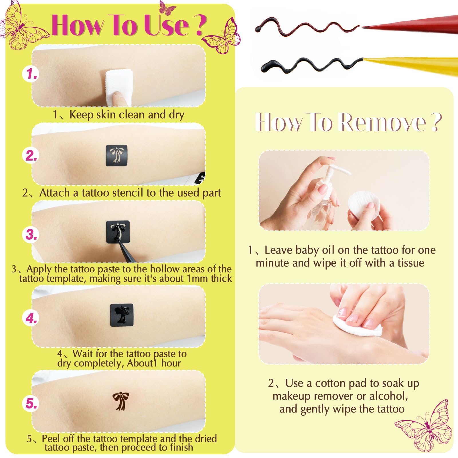 MuseLuxe tattoo application demo shows simple steps for error-free skin art.