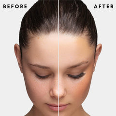 MUSKD applicator wand applying serum along the lash line for gentle growth.