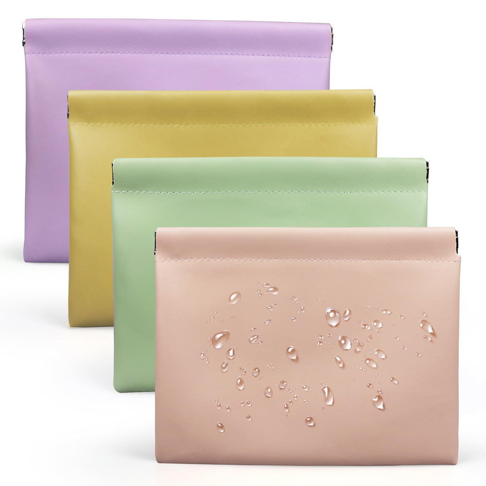 Muswelf purse organizer pink front view for quick access to essentials