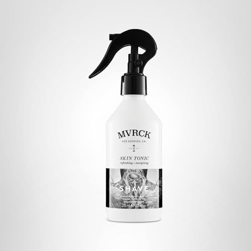 MVRCK Skin Tonic display emphasizing 7.3 oz size for travel and daily use