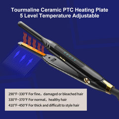 Mvxitanny travel-flat iron dual voltage for worldwide use.