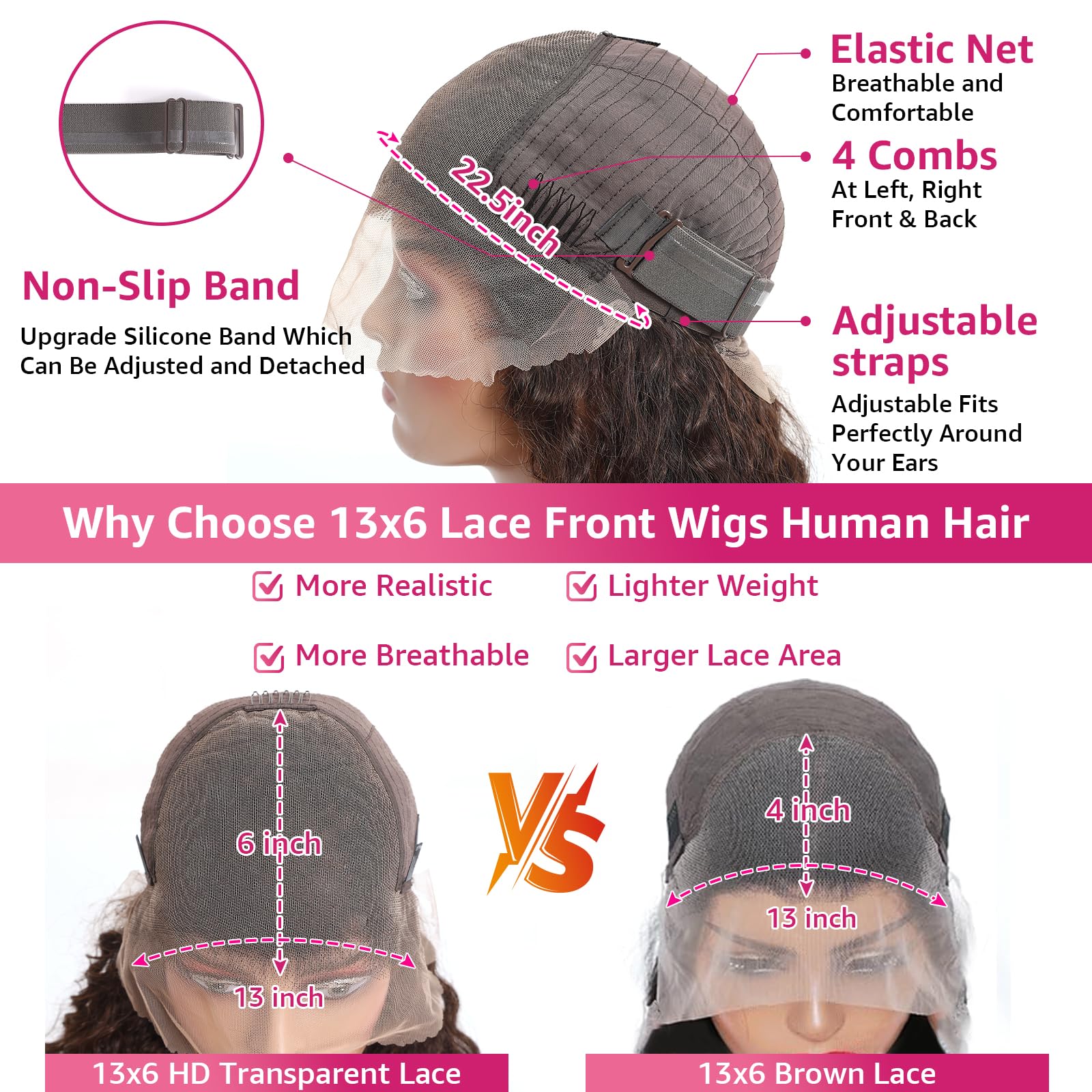 MXTQO pre-plucked lace front with natural parting option for easy styling