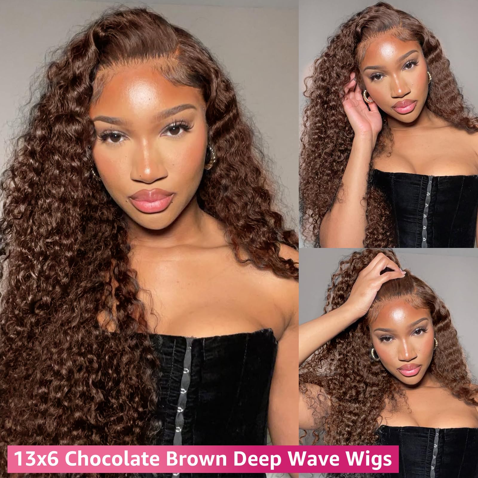 MXTQO virgin Brazilian hair wig 200 density for full voluminous waves