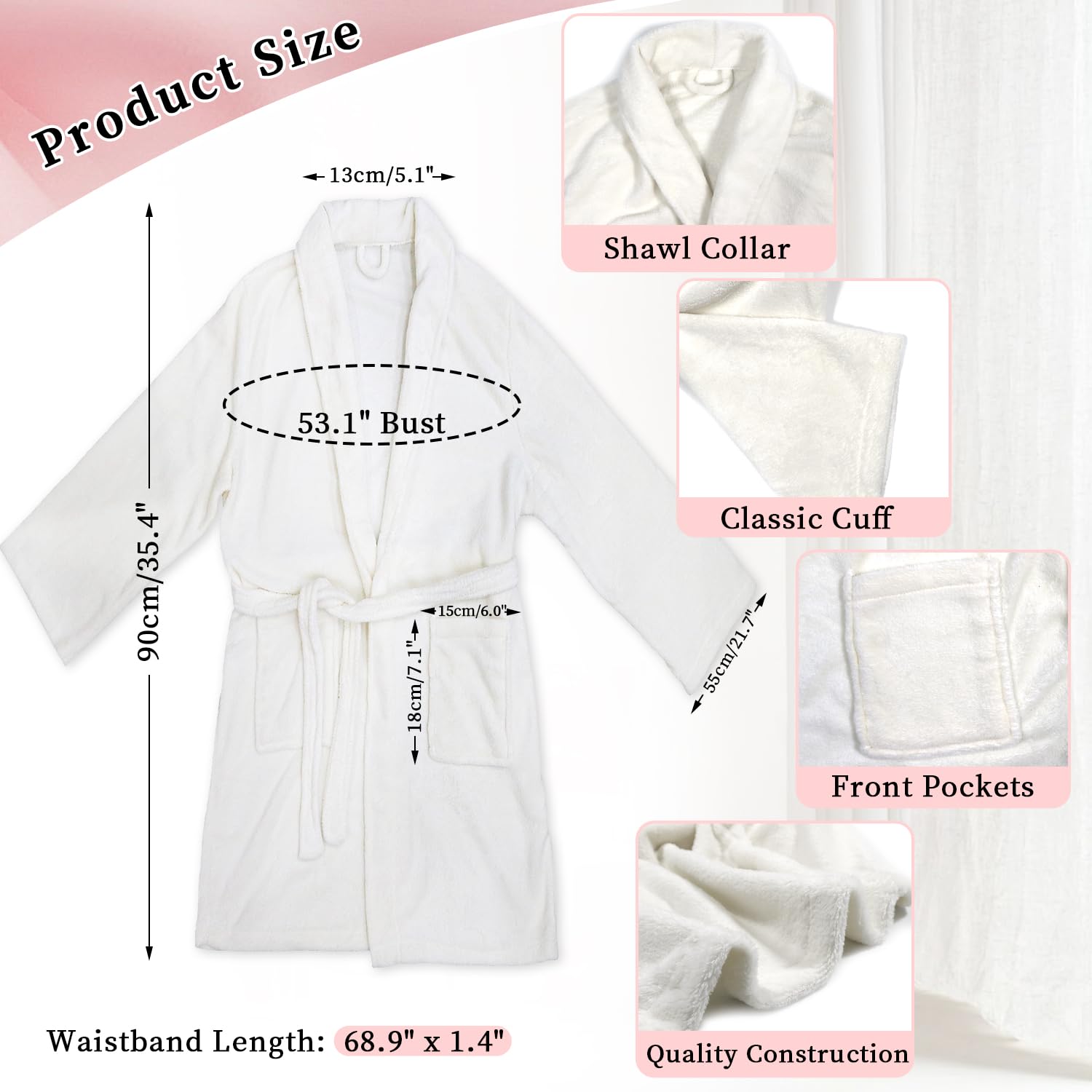 My Novel Things bathrobe set slippers offer lightweight comfort and safe indoor grip.