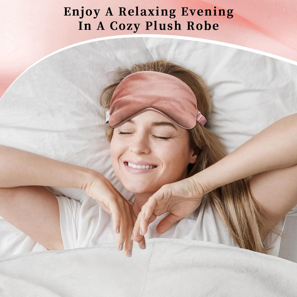 My Novel Things soy-blend scented candle creates calming aromatics.