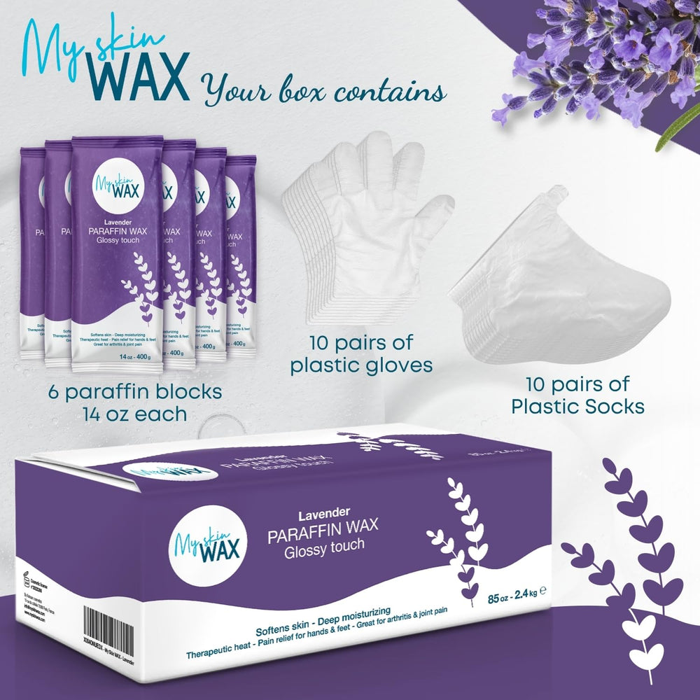 My Skin WAX disposable gloves for hands provide clean, mess-free dipping experiences