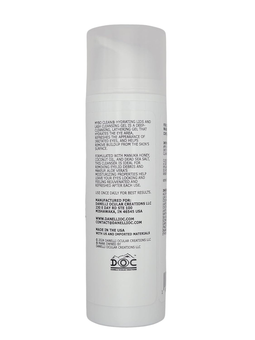 Myboclean dead sea salt crystal highlight for gentle cleansing and mineral goodness.