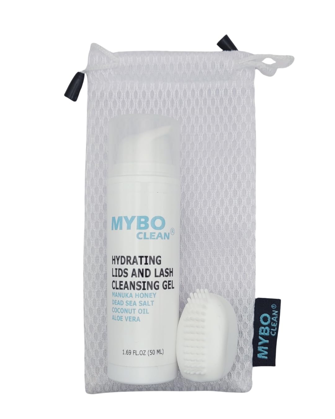 Myboclean eyelid cleansing brush close-up for gentle cleansing