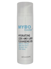 Myboclean hydrating lids lash cleansing gel bottle for gentle makeup removal and moisture.