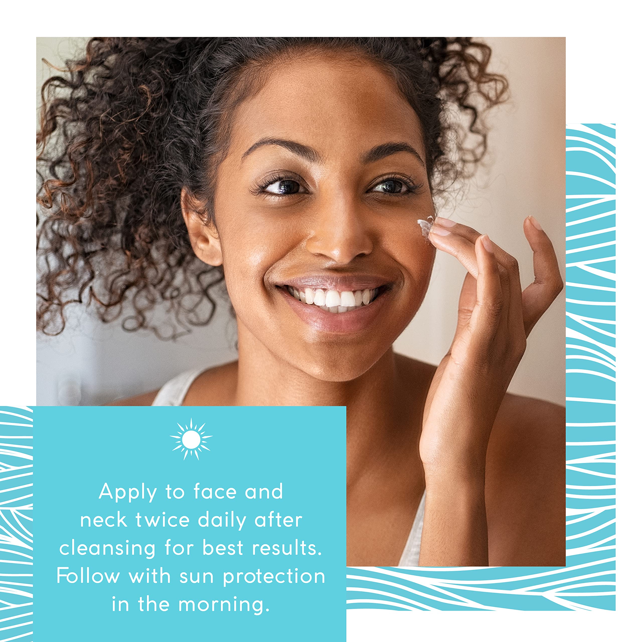 MyCHELLE Deep Repair Cream absorbed into dry skin to boost hydration.
