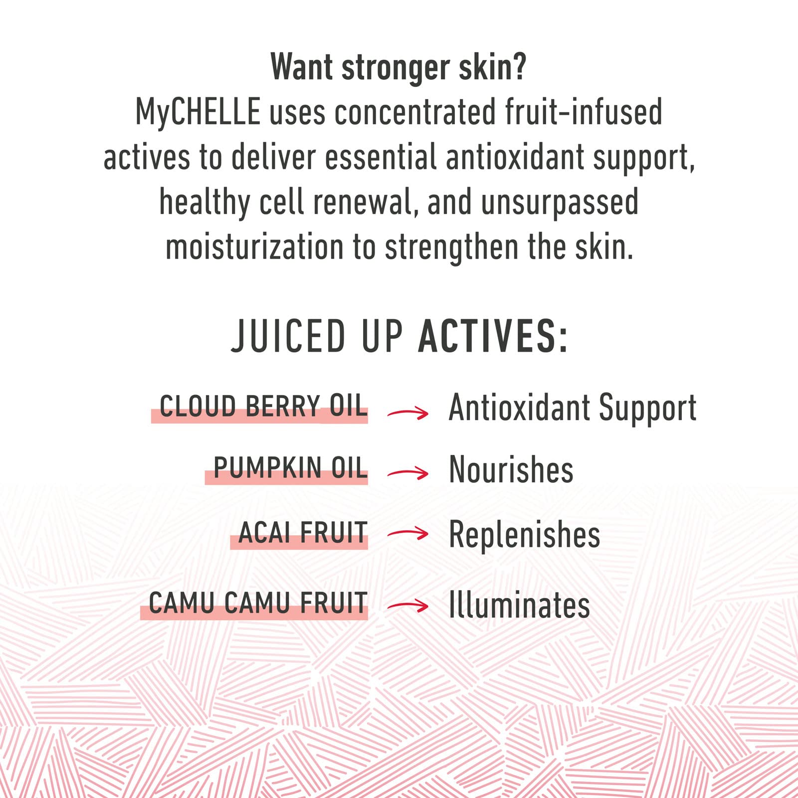 MyChelle Pumpkin Renew Cream being applied to face and neck supports daily nourishment.