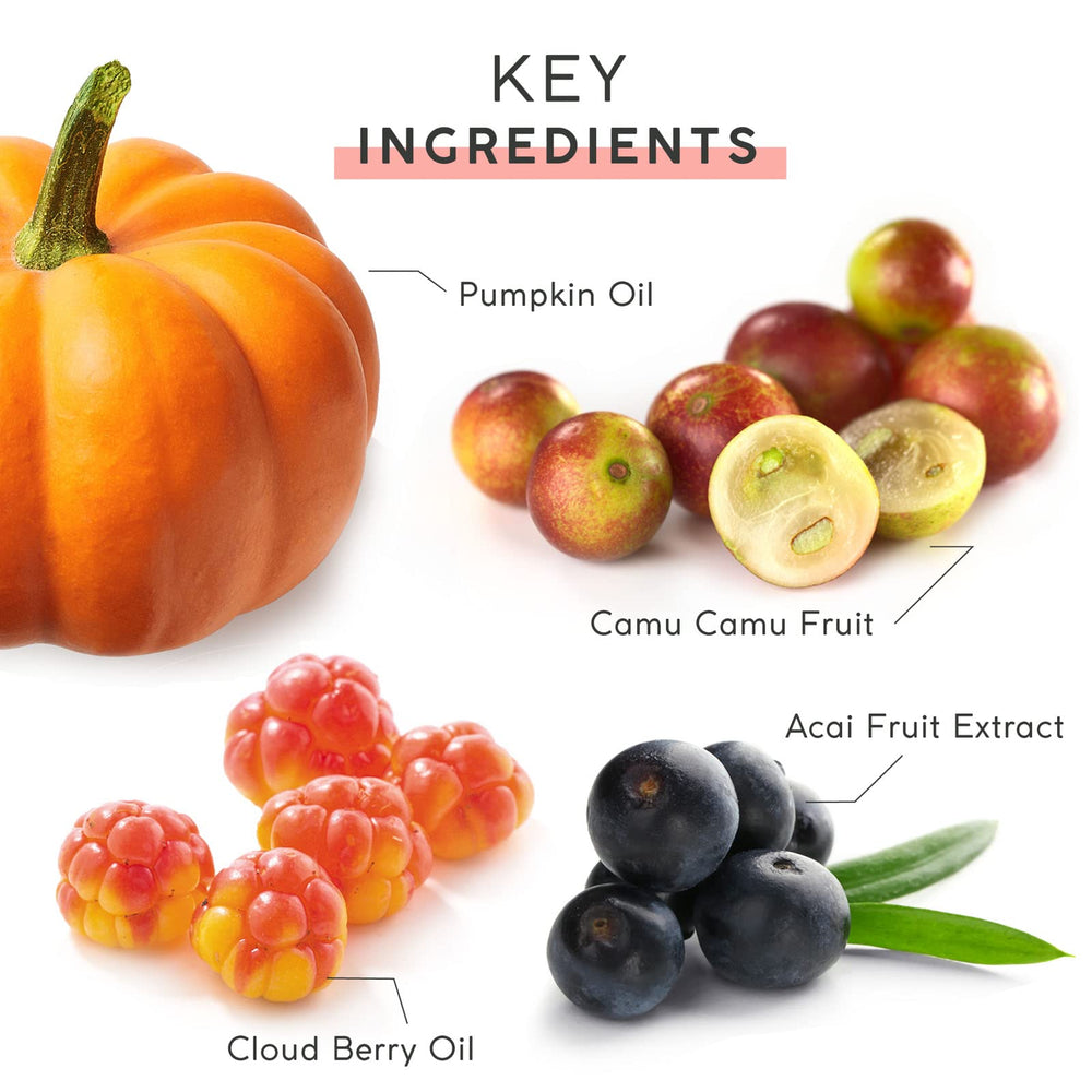 MyChelle Cloudberry Extract ingredient shot highlights antioxidant support for healthier skin.