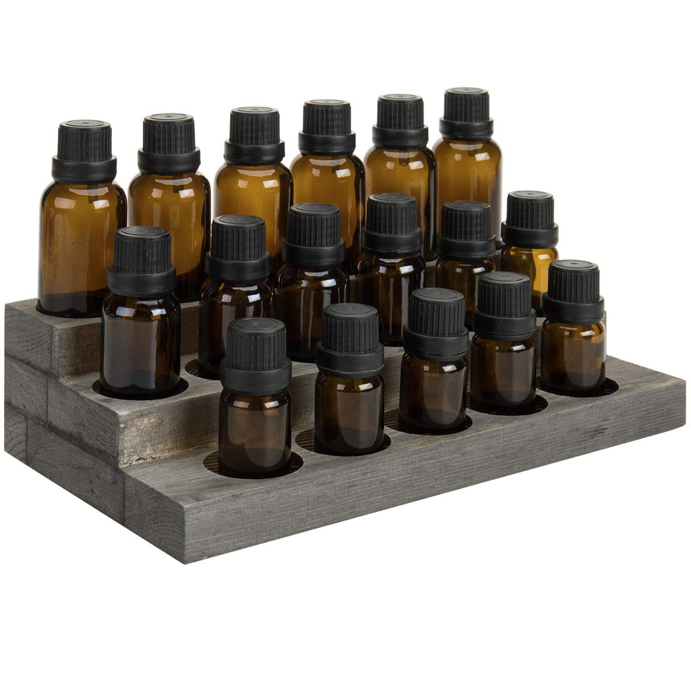MyGift compact stand with space-saving 9.5W x 5D x 2.25H inches
