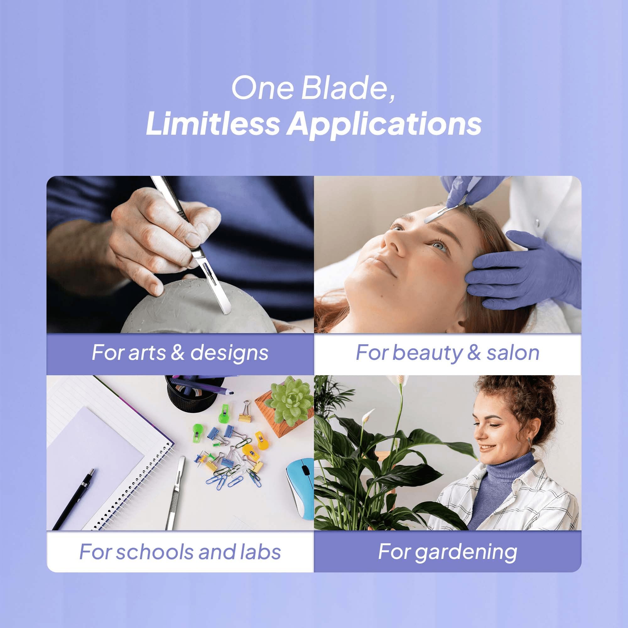 MyMed 14R razor delivering controlled, salon-like results at home with fine strokes.