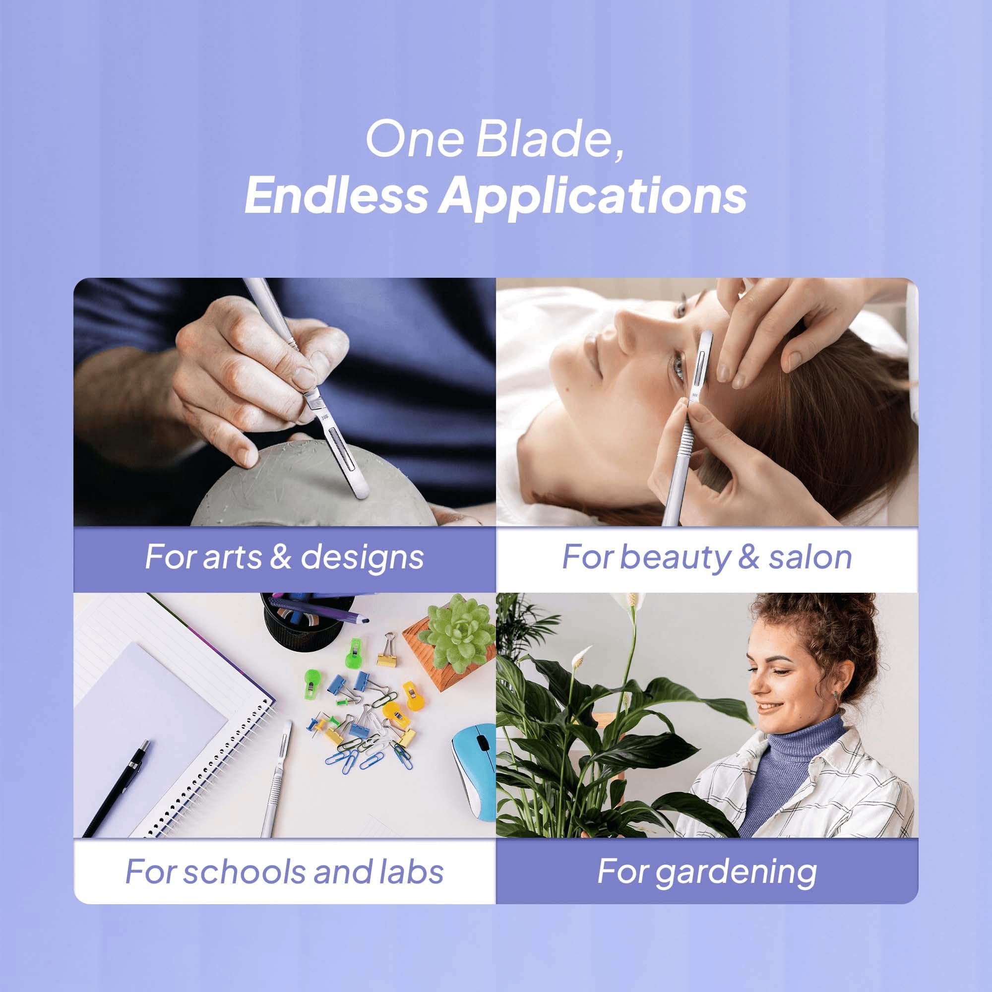 At-home dermaplaning setup by MyMed enables routine skin refreshment