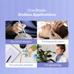 At-home dermaplaning setup by MyMed enables routine skin refreshment