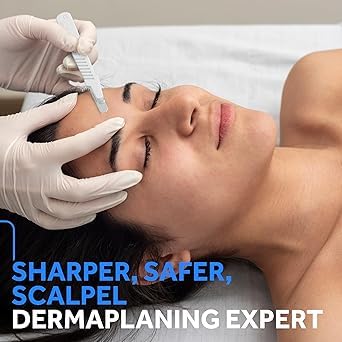 MyMed disposable 14R dermaplane razor pack 20 showcasing glow-friendly dermaplaning.