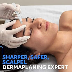 MyMed disposable 14R dermaplane razor pack 20 showcasing glow-friendly dermaplaning.