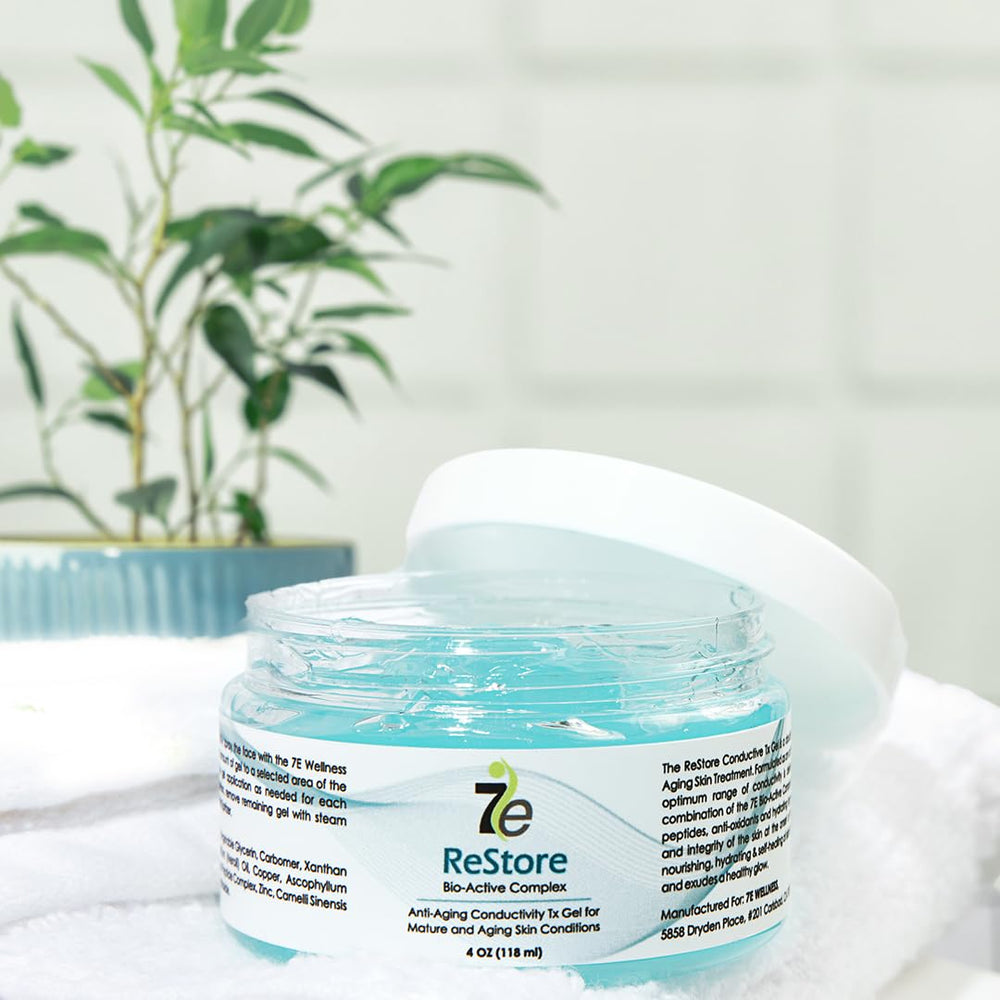 MyoLift ReStore aplicación facial, cuidado diario con gel.