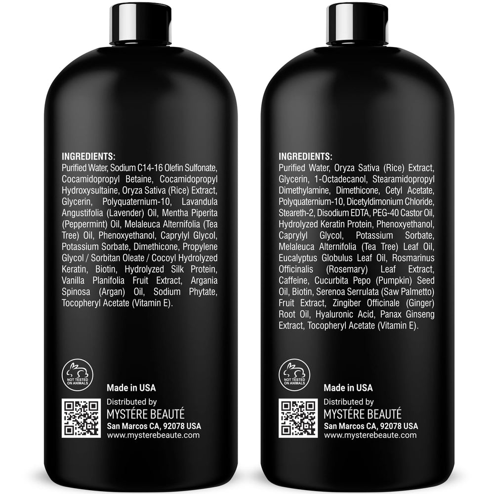 MYSTÉRE BEAUTÉ full product bundle front packaging display