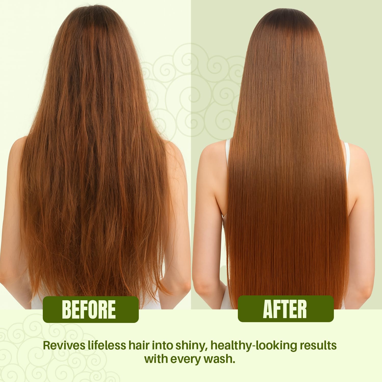 MYSTÉRE BEAUTÉ Rosemary Shampoo buildup image shows clarifying cleanse that respects scalp oils.