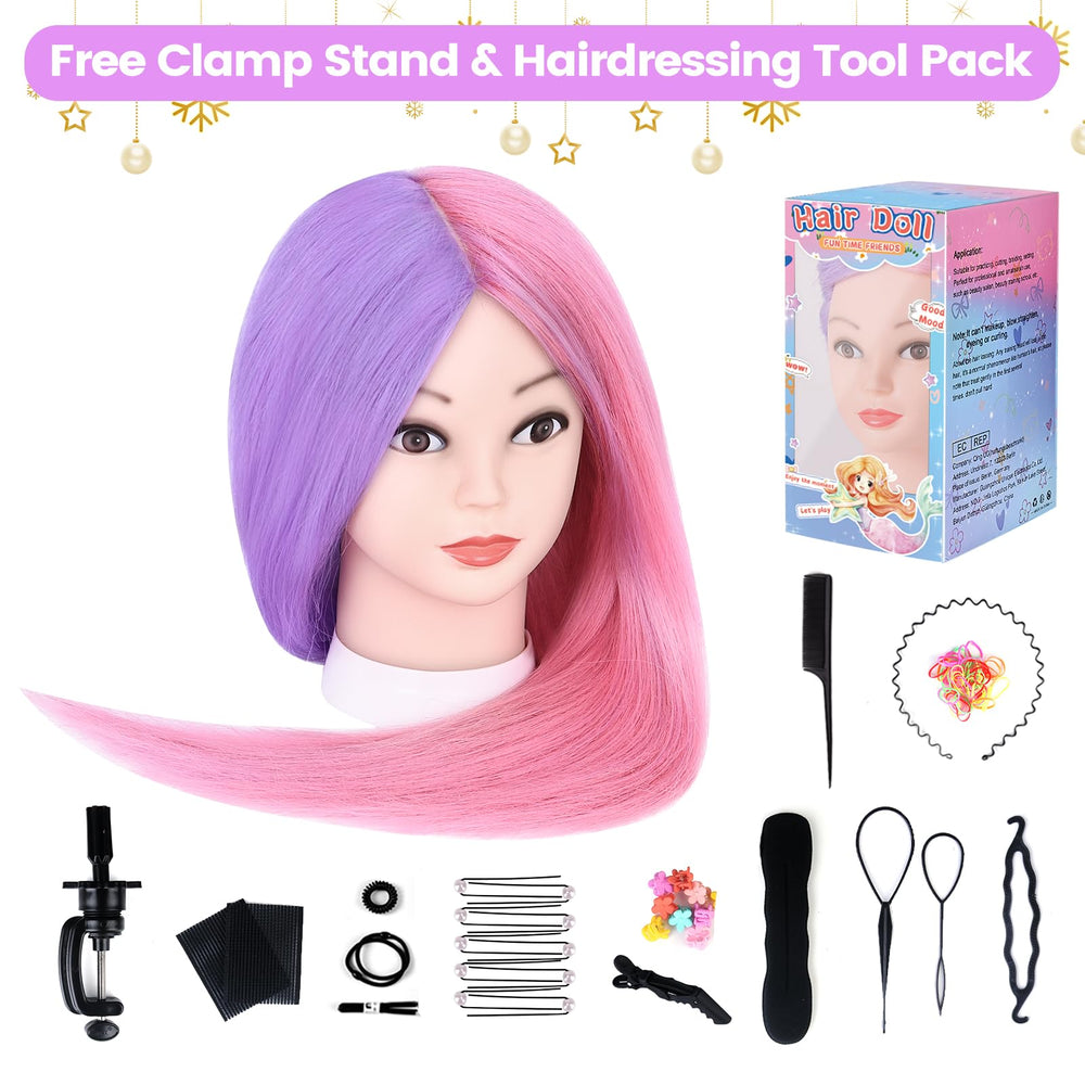 MYSWEETY mannequin head is a thoughtful gift for cosmetology students.