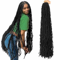 Mytarku soft locs 36in pack setup for full-head coverage and drama