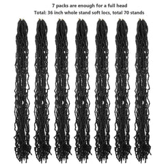 Mytarku soft locs distressed style for bohemian vibes and versatility