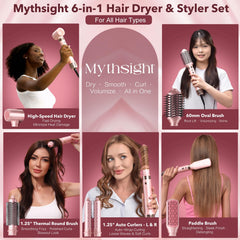 Mythsight StyleVibe right-wrap barrel delivering symmetrical curls with control