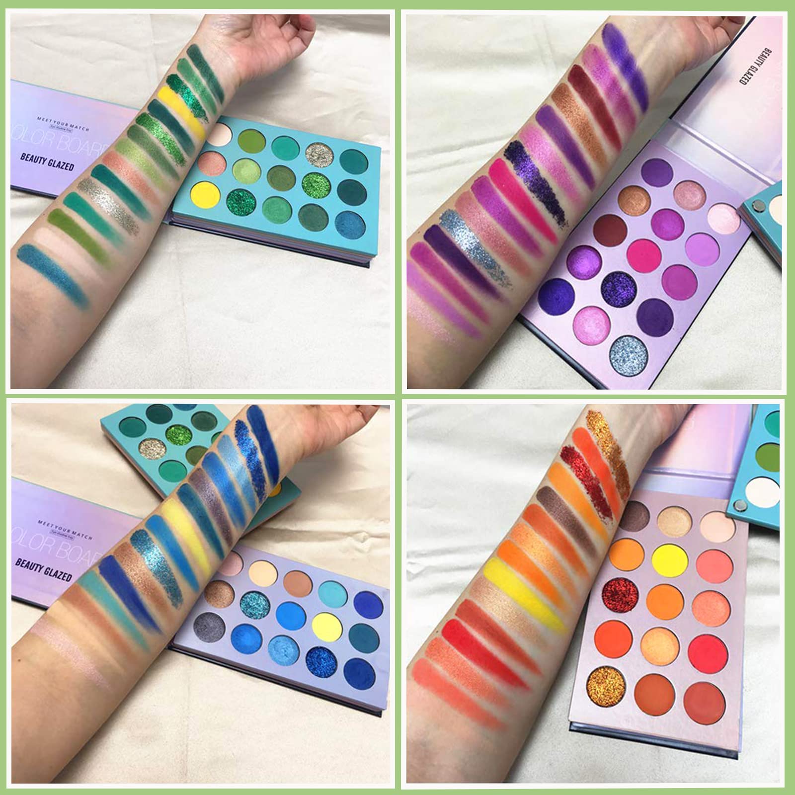 MYUANGO Color Board color showcase demonstrates seamless transitions for creative looks